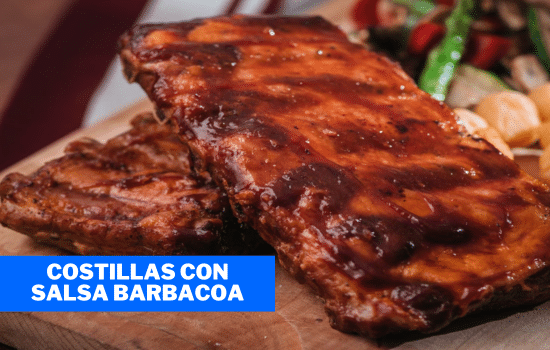 Costillas con Salsa Barbacoa