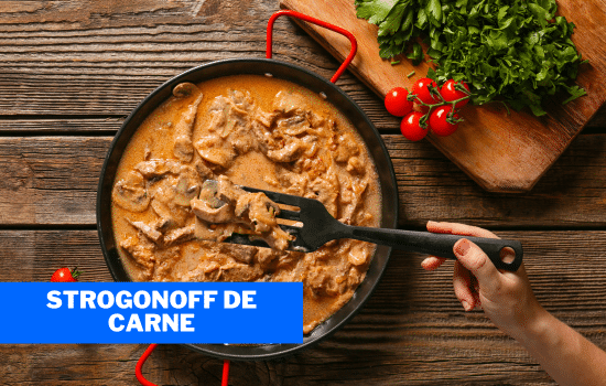 Strogonoff de Carne