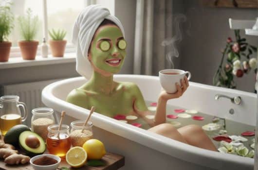 Mascarilla facial casera