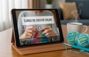 Aprende crochet desde tu celular paso a paso